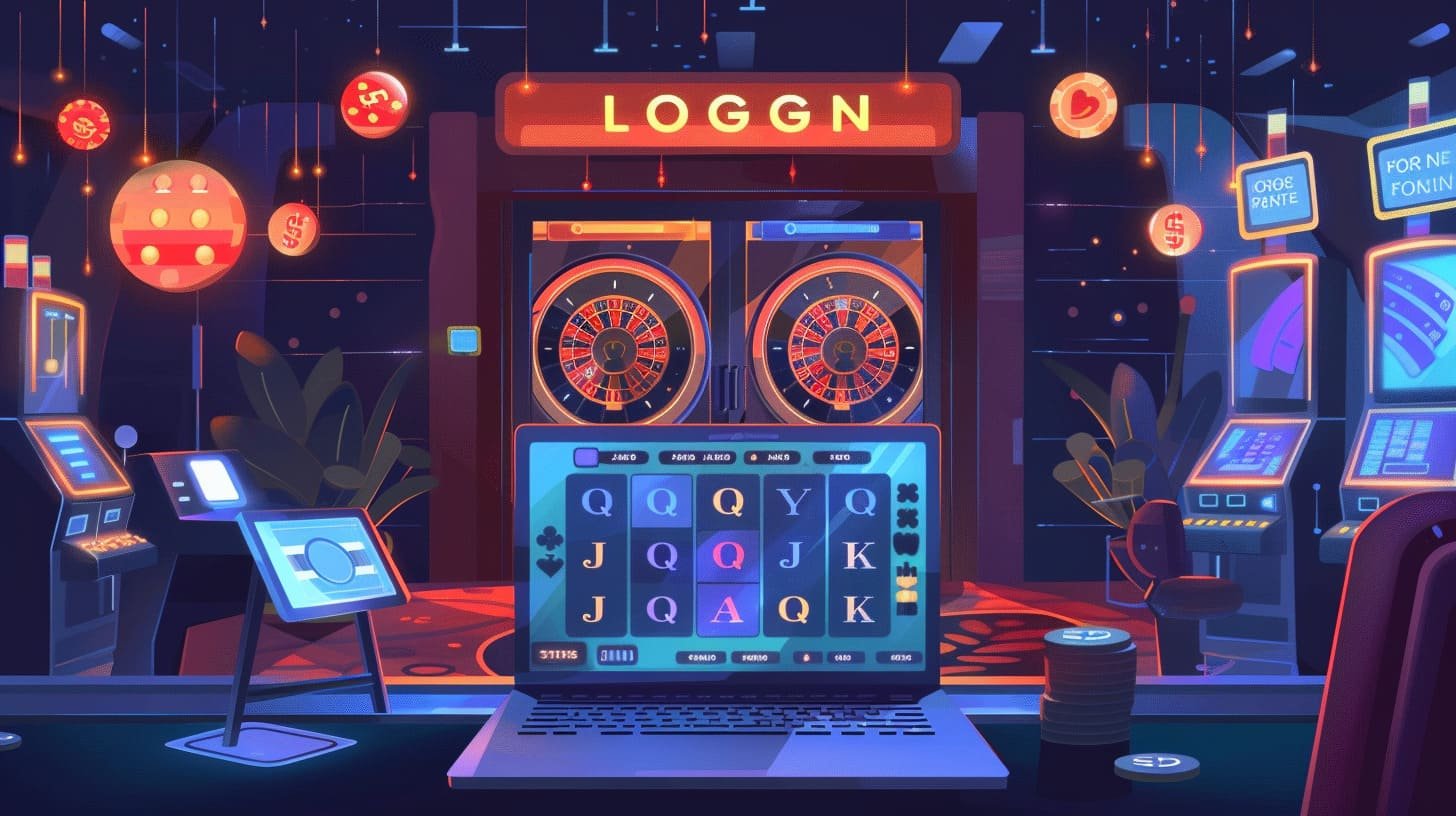 Tampilan aplikasi mobile sportsbook dan casino online di smartphone